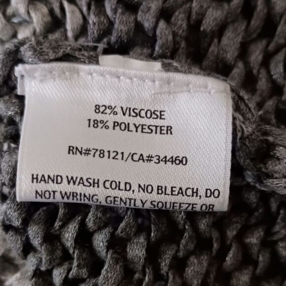 Eileen Fisher Italian Yarn Cardigan L Open Knit Quiet Luxury Old Money Capsule. - Picture 7 of 13